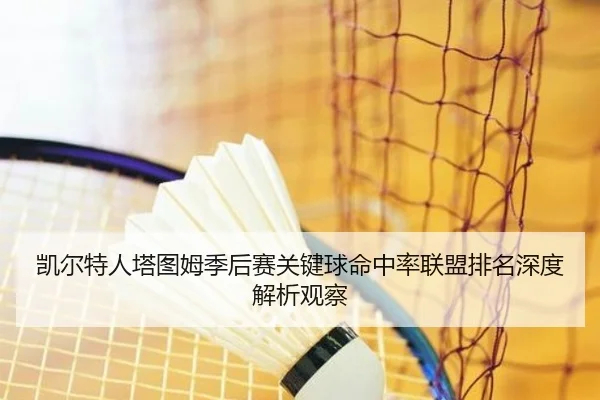 凯尔特人塔图姆季后赛关键球命中率联盟排名深度解析观察